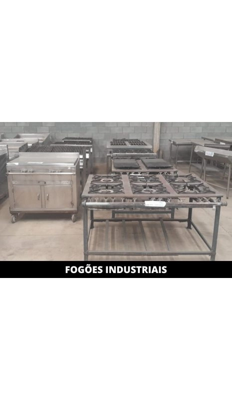 FOGÃO INDUSTRIAL